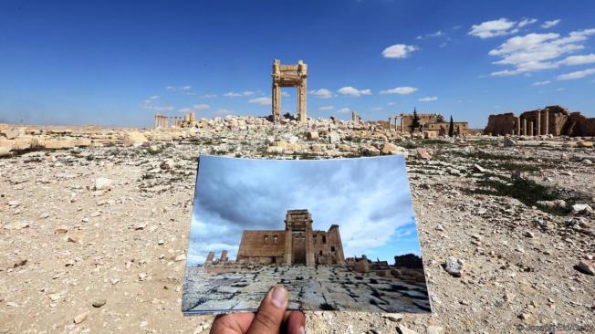 SYRIA-CONFLICT-HERITAGE-PALMYRA